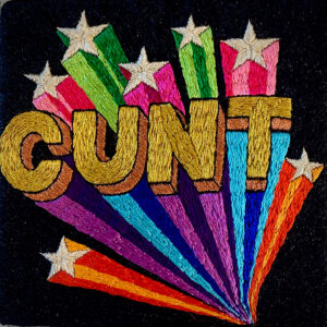 Cunt - Gold - Black