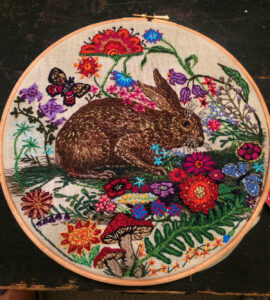 Rabbit Embroidery